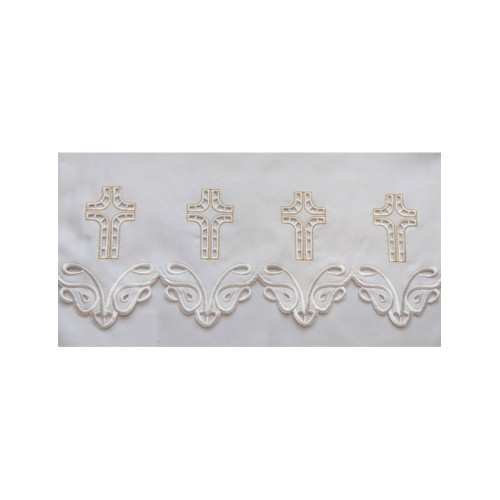 Gesticktes Altartuch - Eucharistisches Muster (102)