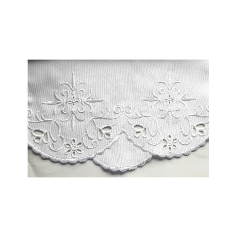 Gesticktes Altartuch - Eucharistisches Muster (103)