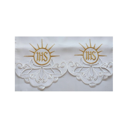 Gesticktes Altartuch - Eucharistisches Muster (114)