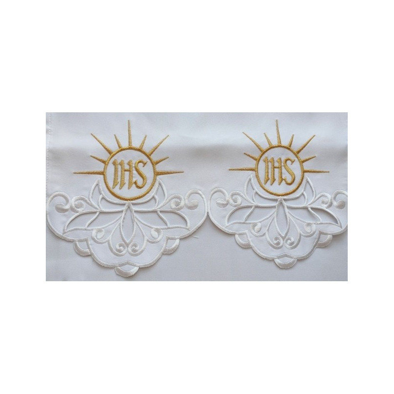 Gesticktes Altartuch - Eucharistisches Muster (114)