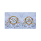 Gesticktes Altartuch - Eucharistisches Muster (117)