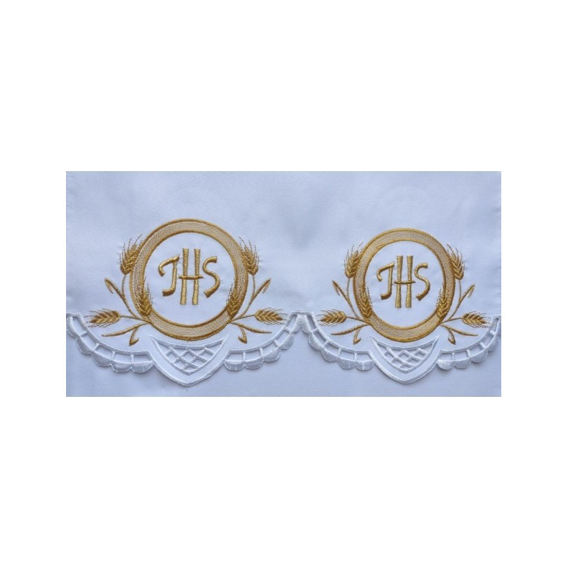 Gesticktes Altartuch - Eucharistisches Muster (117)