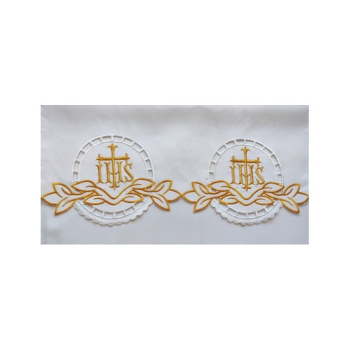 Gesticktes Altartuch - Eucharistisches Muster (127)