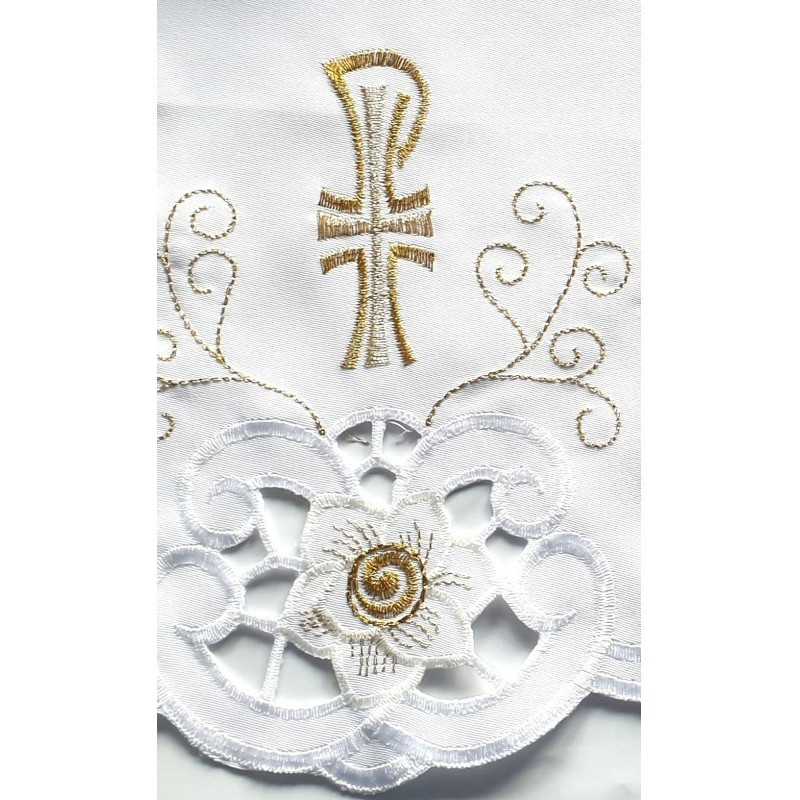 Gesticktes Altartuch - Eucharistisches Muster (129)