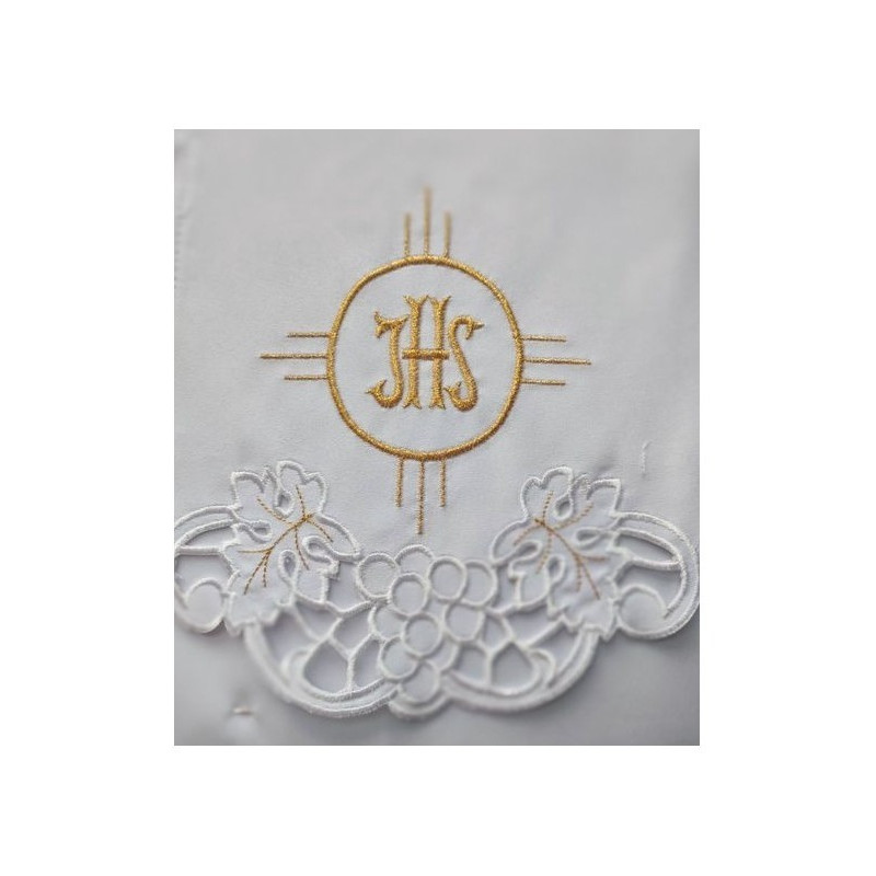 Gesticktes Altartuch - Eucharistisches Muster (139)