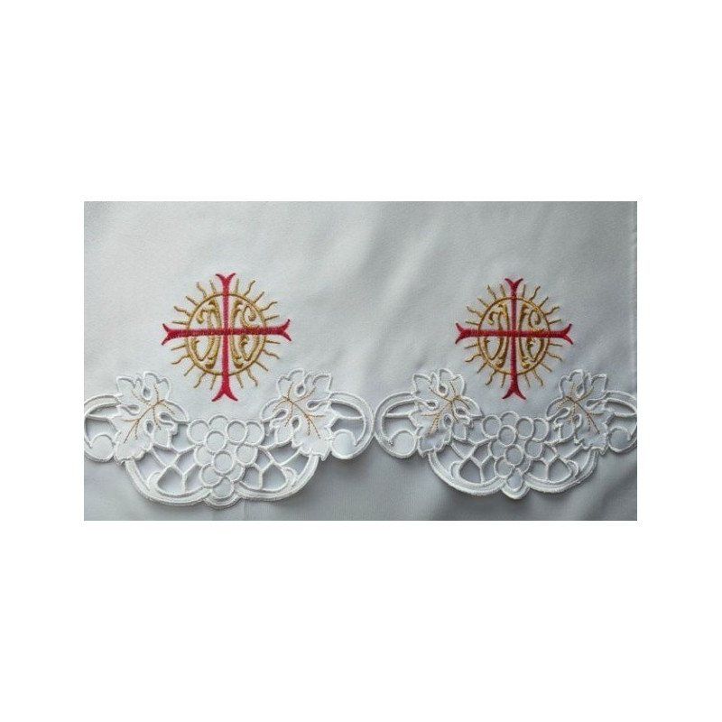 Gesticktes Altartuch - Eucharistisches Muster (141)