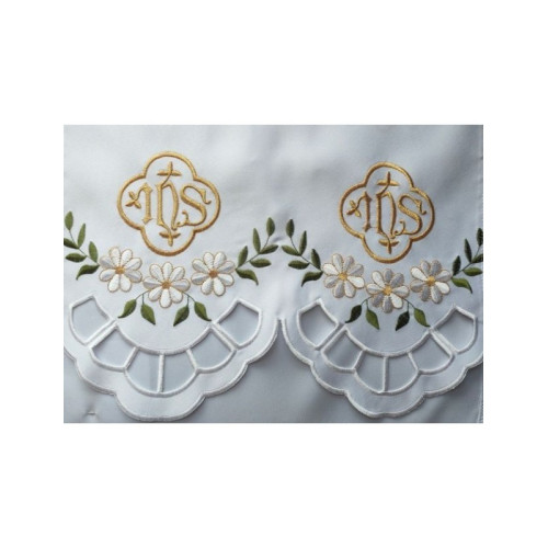 Gesticktes Altartuch - Eucharistisches Muster (143)