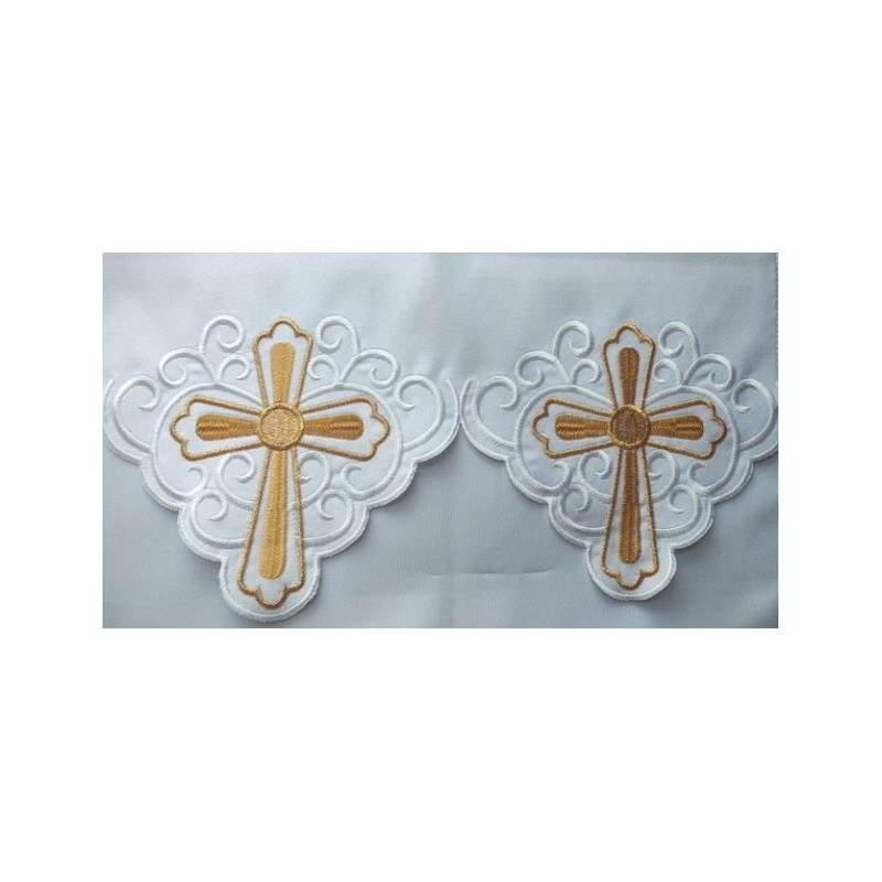 Gesticktes Altartuch - Eucharistisches Muster (145)
