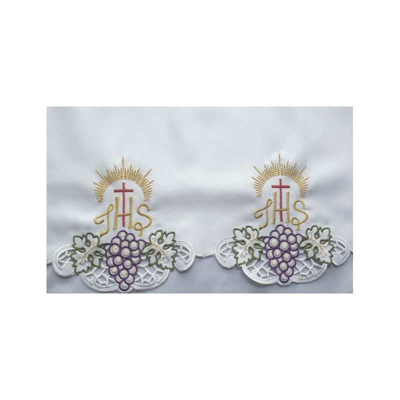 Gesticktes Altartuch - Eucharistisches Muster (148)