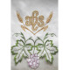 Gesticktes Altartuch - Eucharistisches Muster (150)