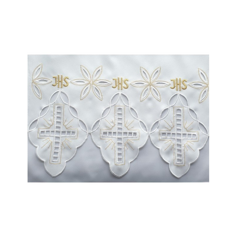 Gesticktes Altartuch - Eucharistisches Muster (153)