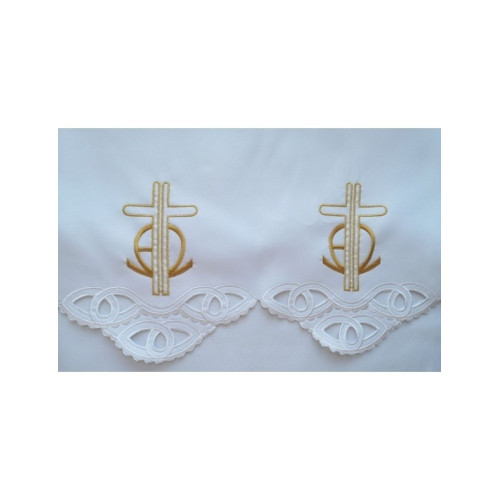 Gesticktes Altartuch - Eucharistisches Muster (180)
