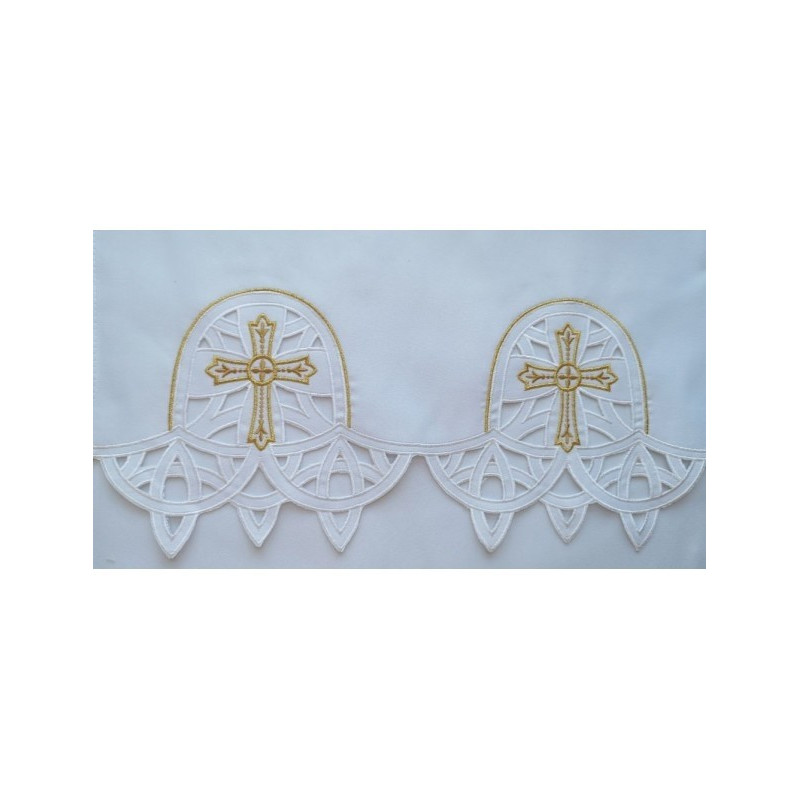 Gesticktes Altartuch - Eucharistisches Muster (181)