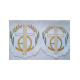 Gesticktes Altartuch - Eucharistisches Muster (182)