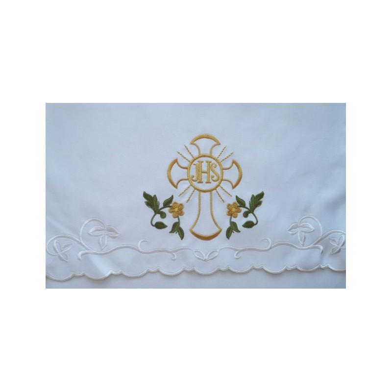 Gesticktes Altartuch - Eucharistisches Muster (183)
