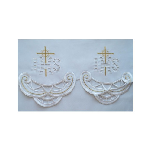 Gesticktes Altartuch - Eucharistisches Muster (185)