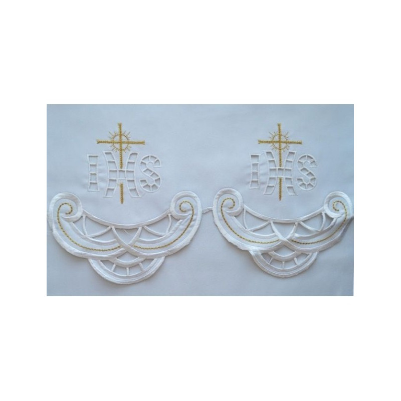 Gesticktes Altartuch - Eucharistisches Muster (185)