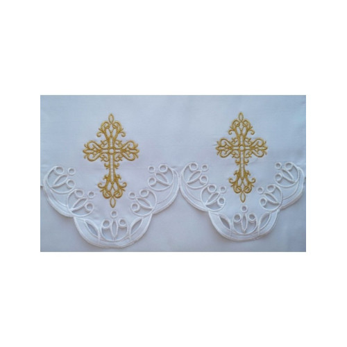 Gesticktes Altartuch - Eucharistisches Muster (190)