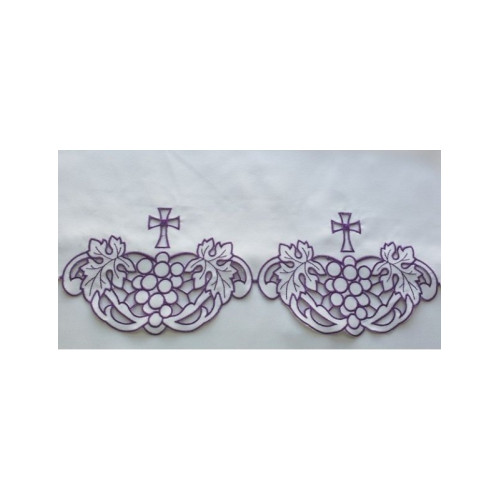 Gesticktes Altartuch - Eucharistisches Muster (192)