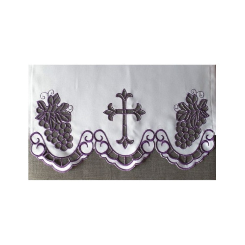 Gesticktes Altartuch - Eucharistisches Muster (196)
