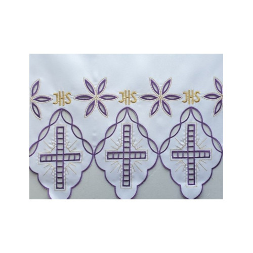 Gesticktes Altartuch - Eucharistisches Muster (202)