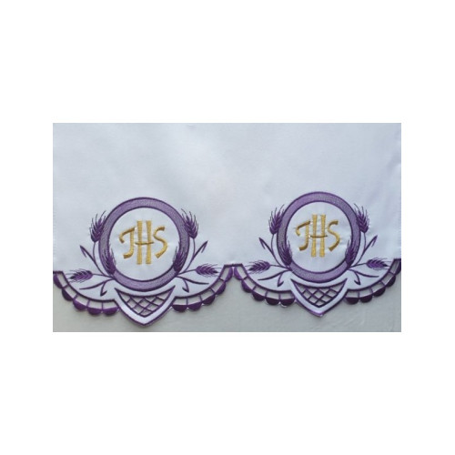 Gesticktes Altartuch - Eucharistisches Muster (203)