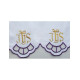 Gesticktes Altartuch - Eucharistisches Muster (205)