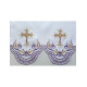 Gesticktes Altartuch - Eucharistisches Muster (206)