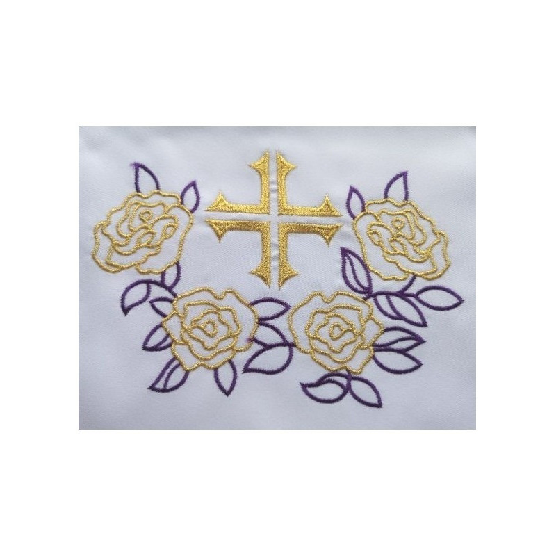 Gesticktes Altartuch - Eucharistisches Muster (210)