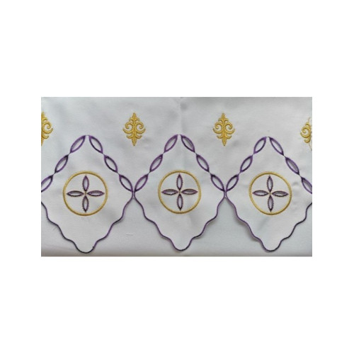 Gesticktes Altartuch - Eucharistisches Muster (212)