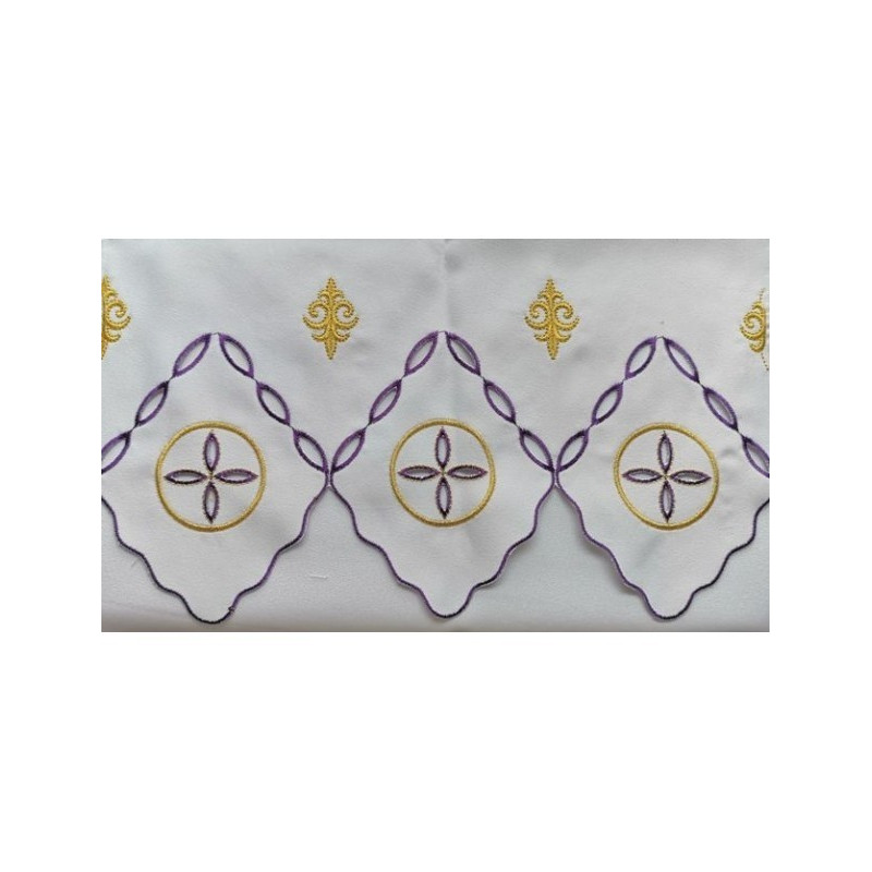 Gesticktes Altartuch - Eucharistisches Muster (212)