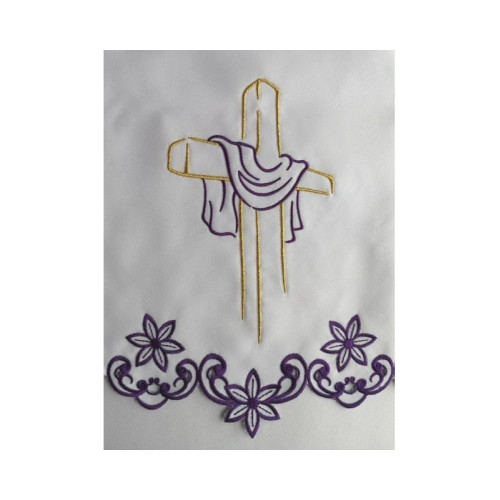 Gesticktes Altartuch - Eucharistisches Muster (213)