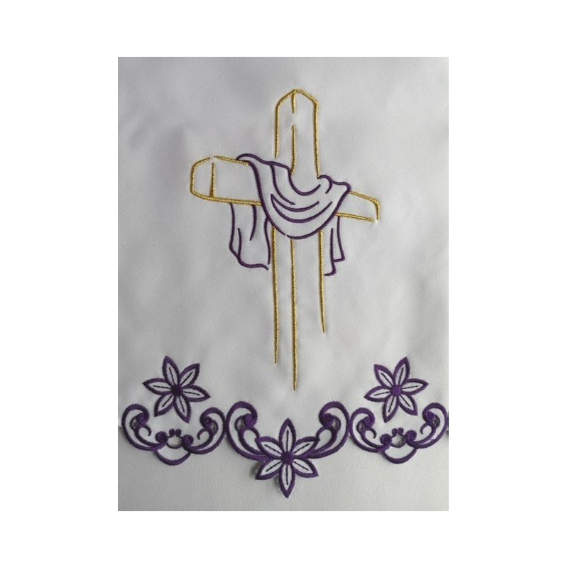 Gesticktes Altartuch - Eucharistisches Muster (213)