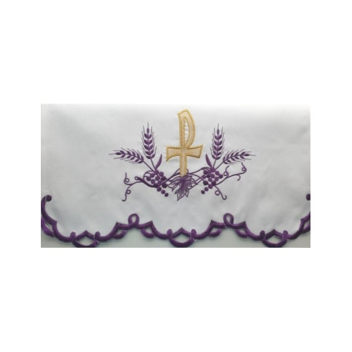 Gesticktes Altartuch - Eucharistisches Muster (215)