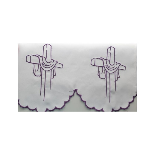 Gesticktes Altartuch - Eucharistisches Muster (217)
