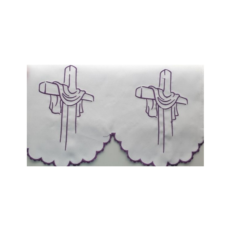 Gesticktes Altartuch - Eucharistisches Muster (217)