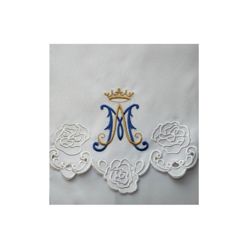 Gesticktes Altartuch - Marianisches Muster (222)