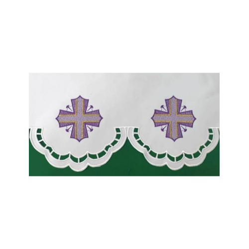 Tischdecke für die Fastenzeit - Eucharistisches Muster (232)