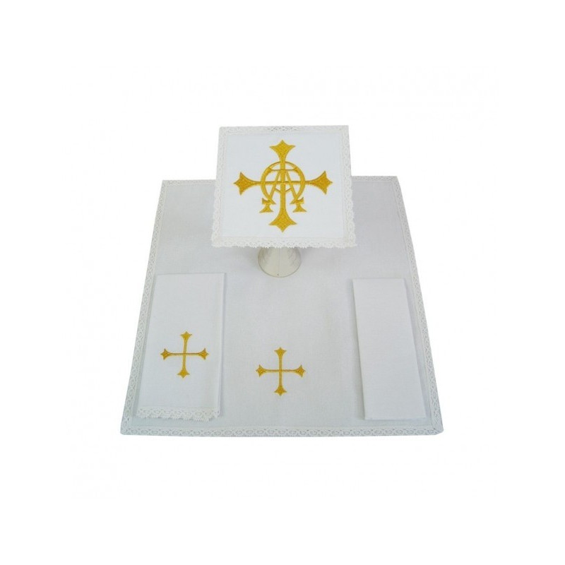 Leinen-Kelch-Set Alpha und Omega - 100% Baumwolle (6)