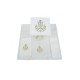 Kelchleinen-Set Marianisches Muster - 100% Baumwolle (8)