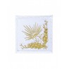 Kelchleinen-Set IHS-Kelch - Goldstickerei