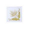 Kelchleinen-Set IHS-Kelch - Goldstickerei