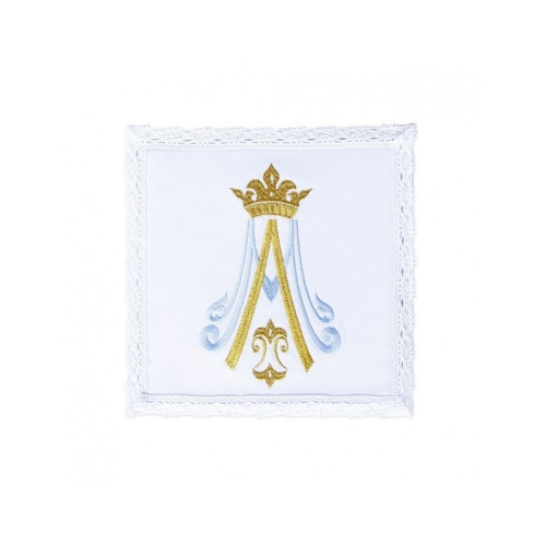 Kelchleinen-Set Marianisches Muster - 100% Baumwolle (9)