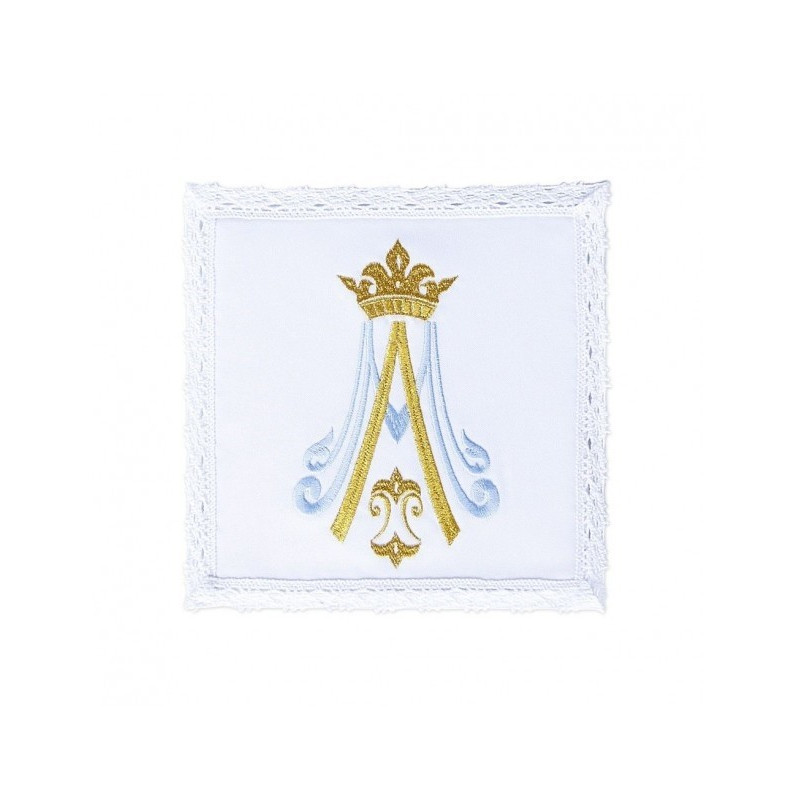 Kelchleinen-Set Marianisches Muster - 100% Baumwolle (9)
