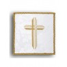 Ecru besticktes Kelchtuch - Kreuz (1)