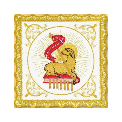 Kelchleinen-Set Lamm - gold