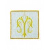 Besticktes Marien-Kelch-Bahrtuch (1K)