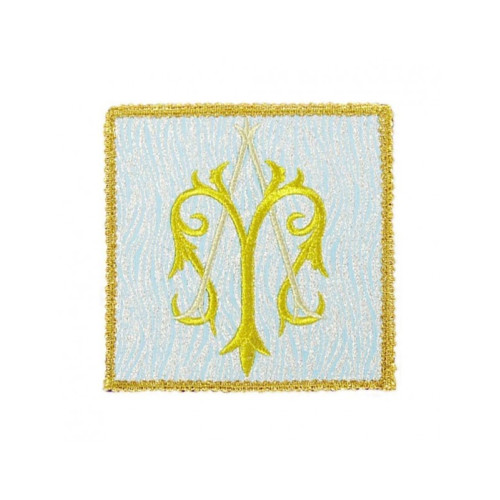 Besticktes Marien-Kelch-Bahrtuch (1K)