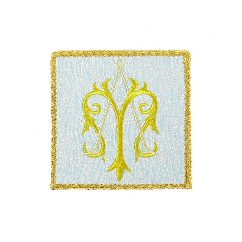 Besticktes Marien-Kelch-Bahrtuch (1K)