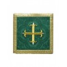 Kelch blassgrünes Kreuz + goldene Verzierung